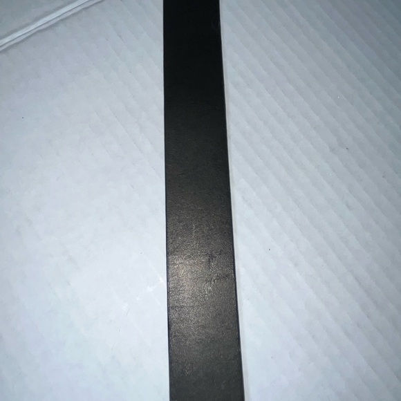 Chico's Leather Silver Black Boho Stretchy Y2K Artsy eclectic Sz Medium has wear - Picture 13 of 16